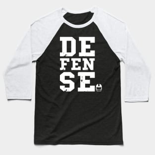 American Football Fan DEFENSE Football Fan Baseball T-Shirt